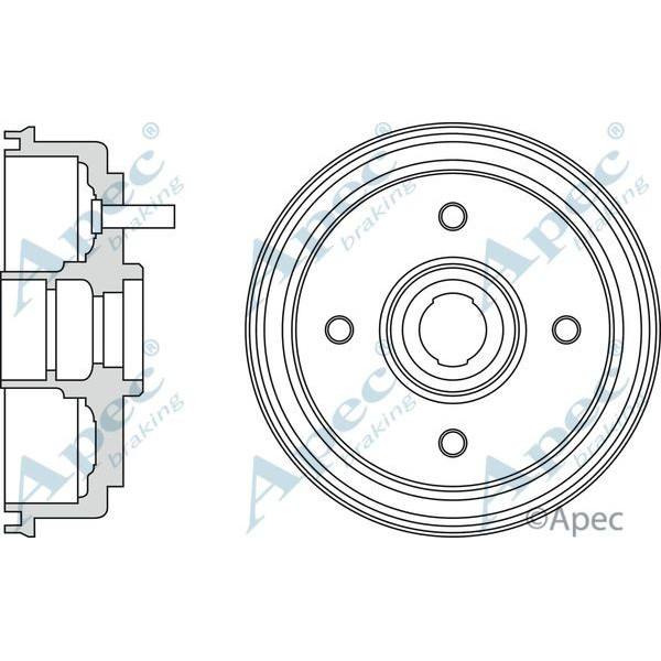 Apec Brake Drum image