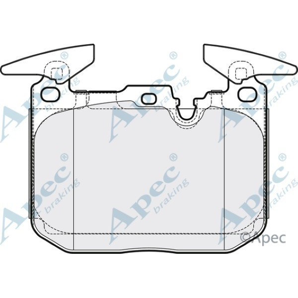 Apec Brake Pad image