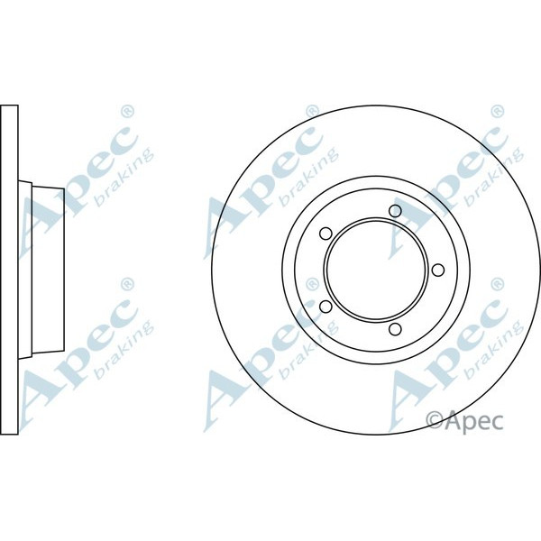 Apec Brake Disc image