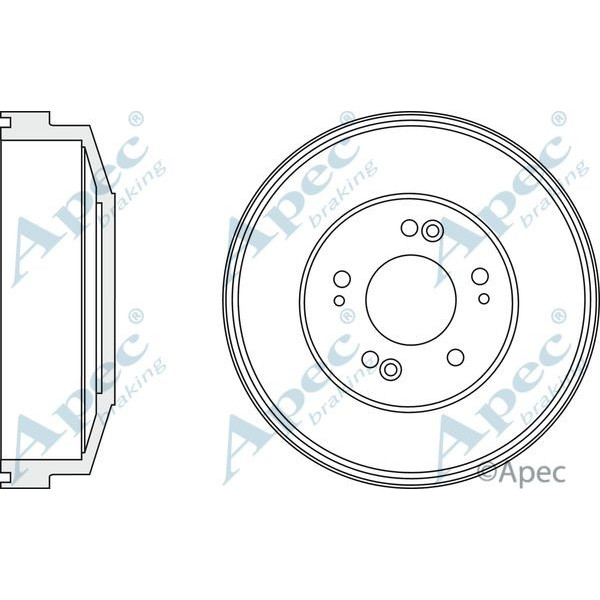 Apec Brake Drum image