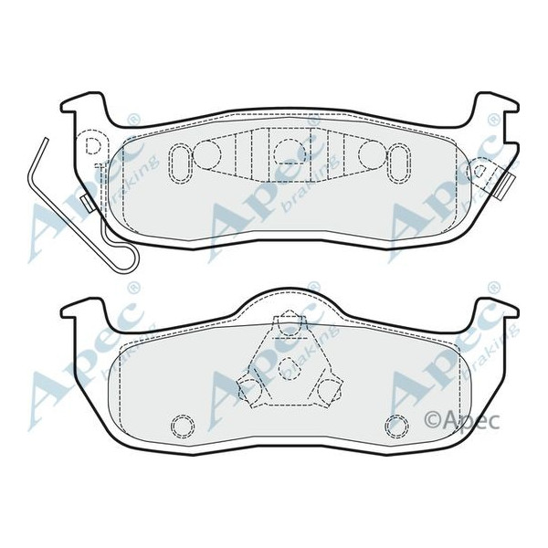 Apec Brake Pad image