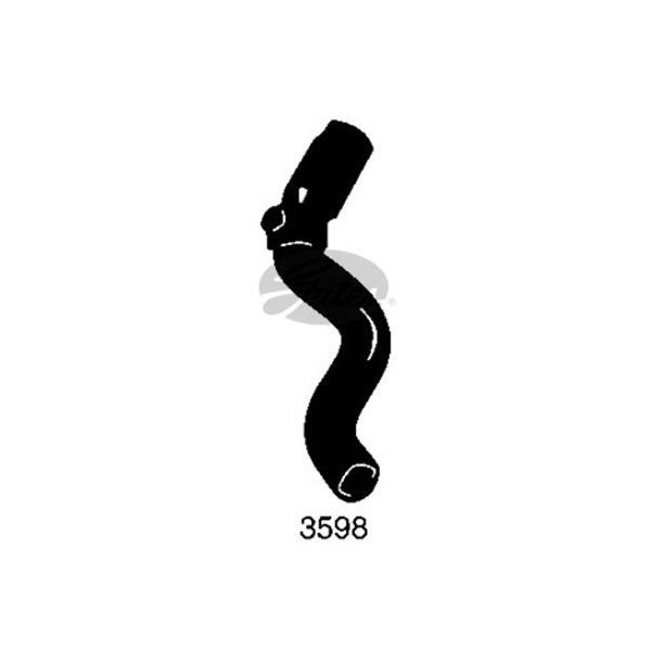 CURVED RADIATOR HOSE 310MMX30 image