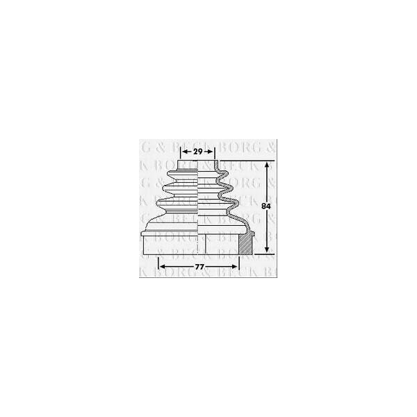 CV JOINT BOOT KIT image