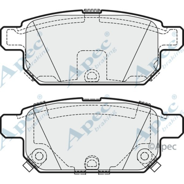 Apec Brake Pad image