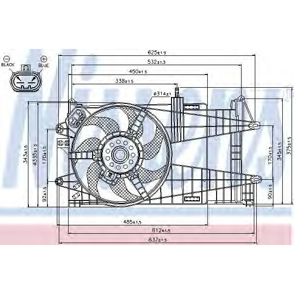 VENTILATOR FIAT PUNTO II 01- image