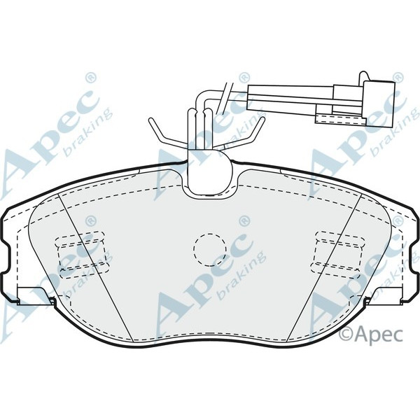 Apec Brake Pad image