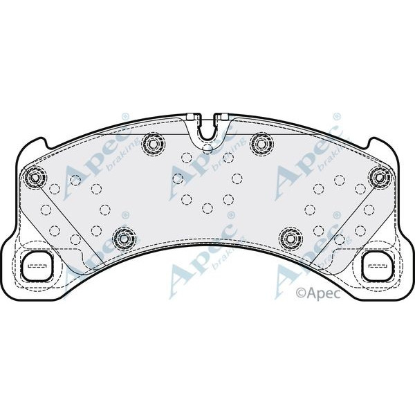 Apec Brake Pad image