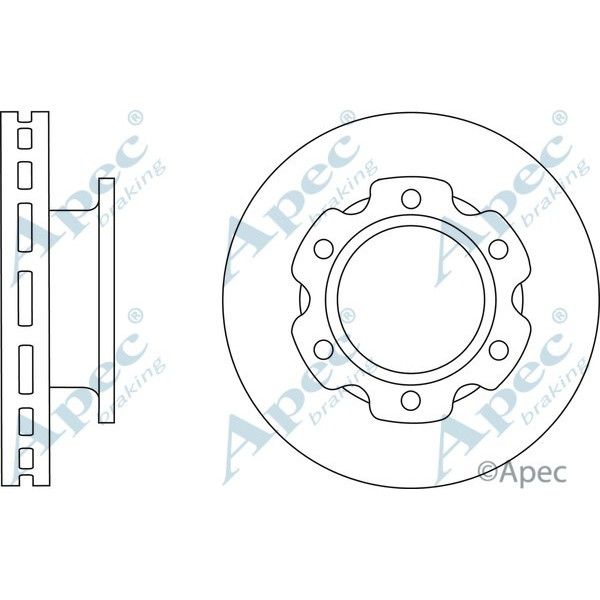 Apec Brake Disc image