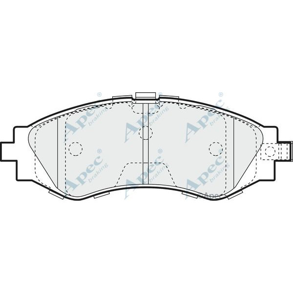 Apec Brake Pad image