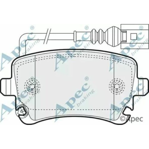 Apec Brake Pad image