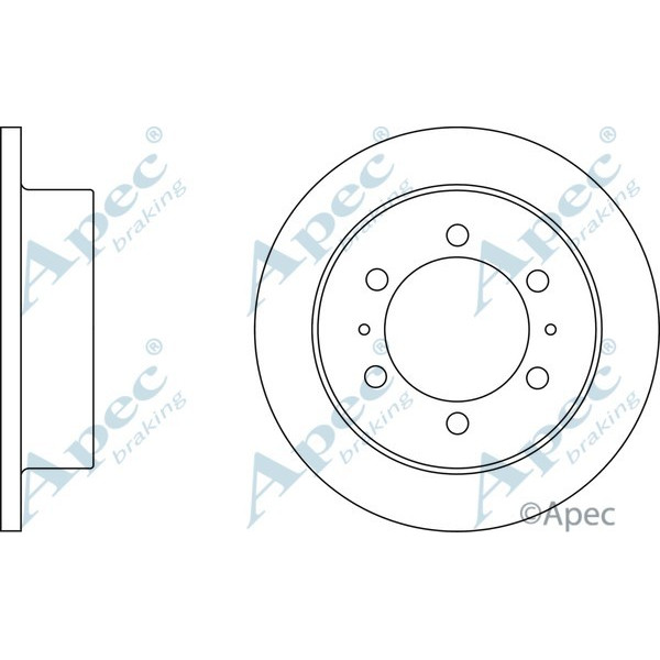 Apec Brake Disc image