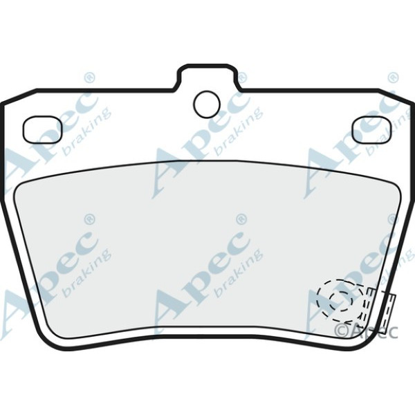 Apec Brake Pad image