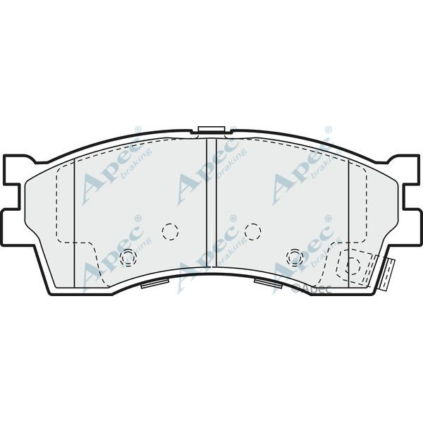 Apec Brake Pad image