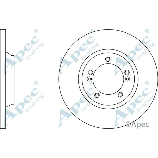 Apec Brake Disc image