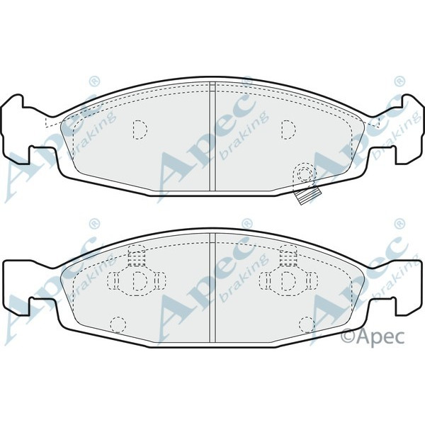 Apec Brake Pad image