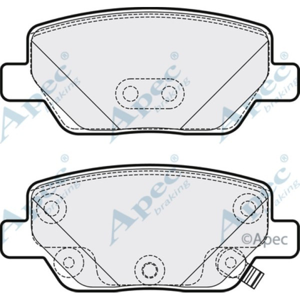 Apec Brake Pad image