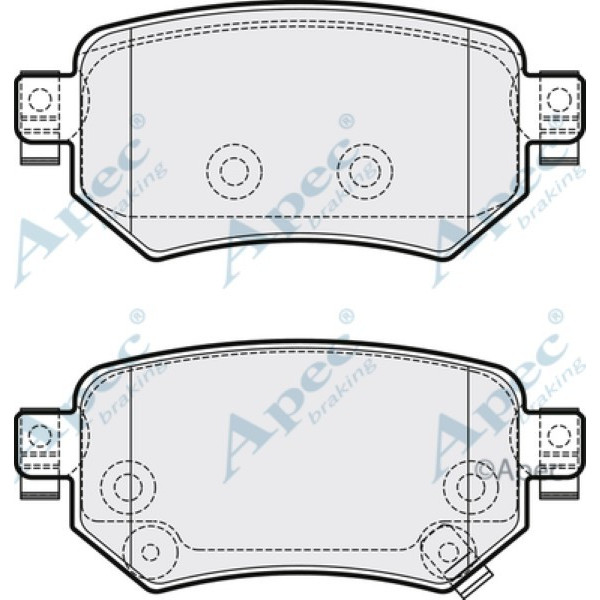 Apec Brake Pad image