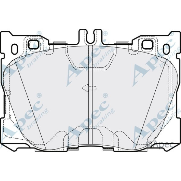 Apec Brake Pad image