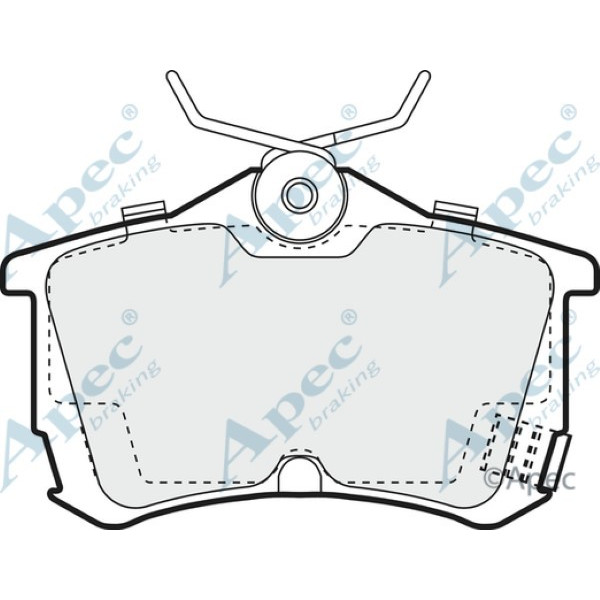 Apec Brake Pad image