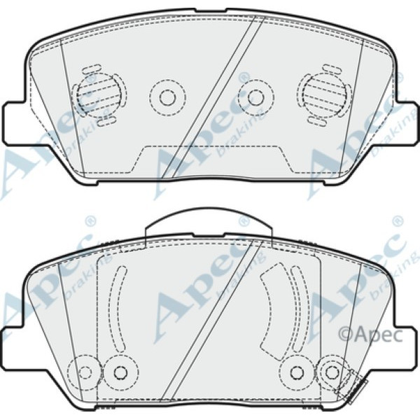 Apec Brake Pad image