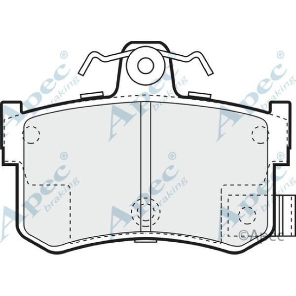 Apec Brake Pad image