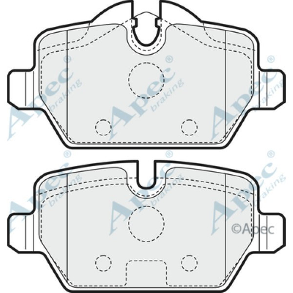 Apec Brake Pad image