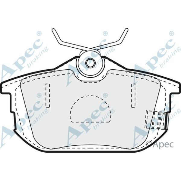 Apec Brake Pad image