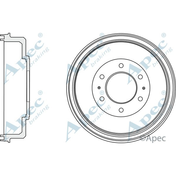 Apec Brake Drum image