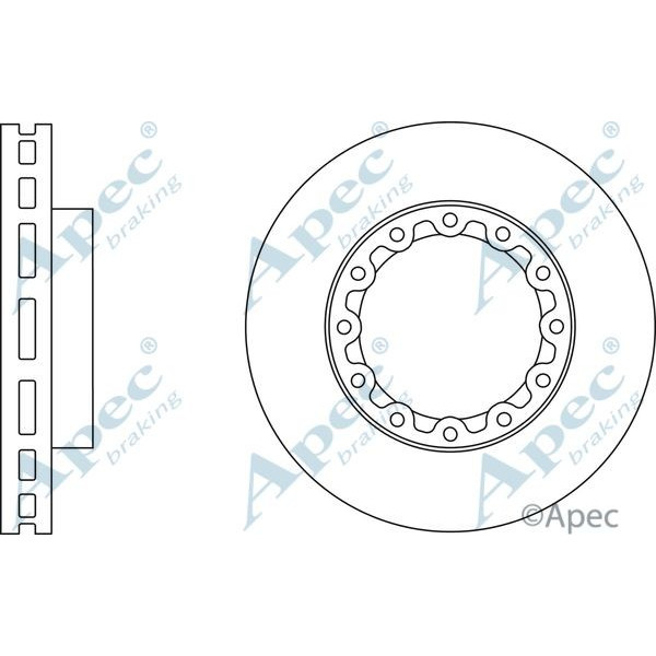 Apec Brake Disc image