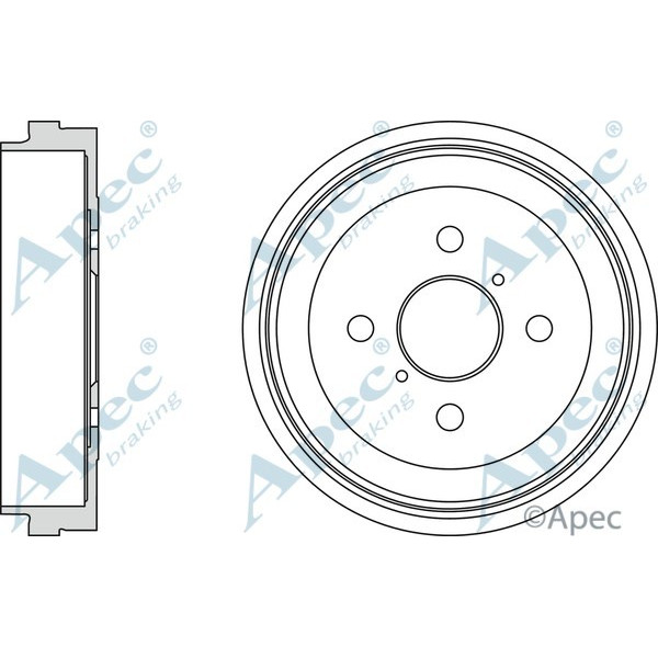 Apec Brake Drum image