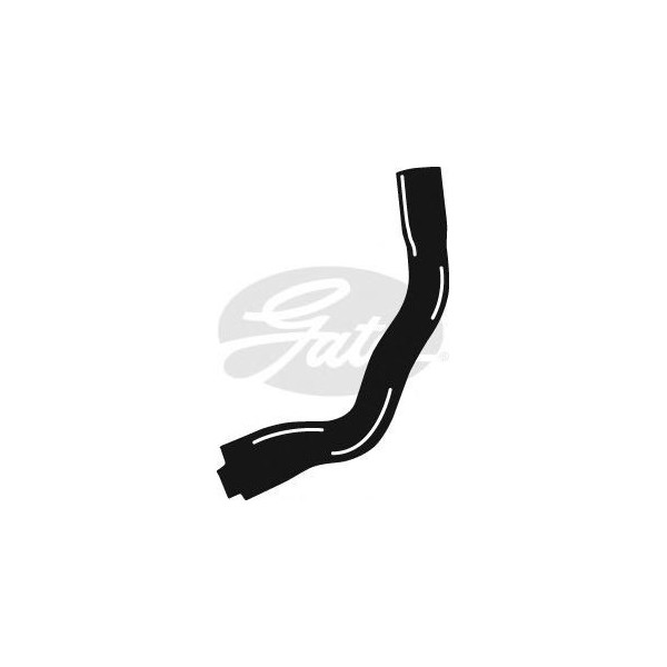 CURVED RADIATOR HOSE 295MMX31 image