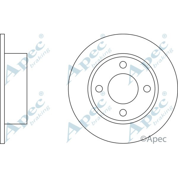 Apec Brake Disc image