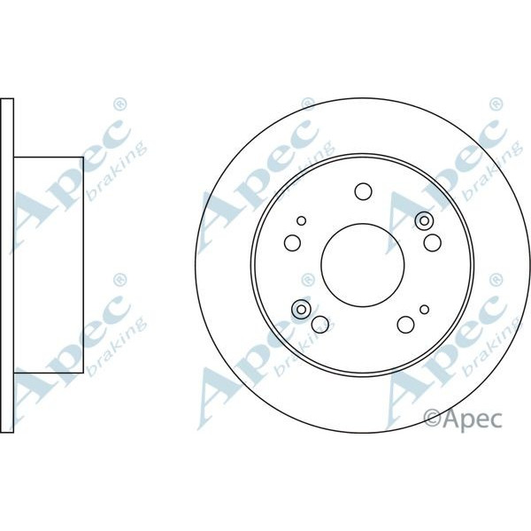 Apec Brake Disc image