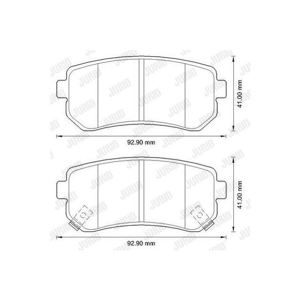 JURID BRAKE PAD image