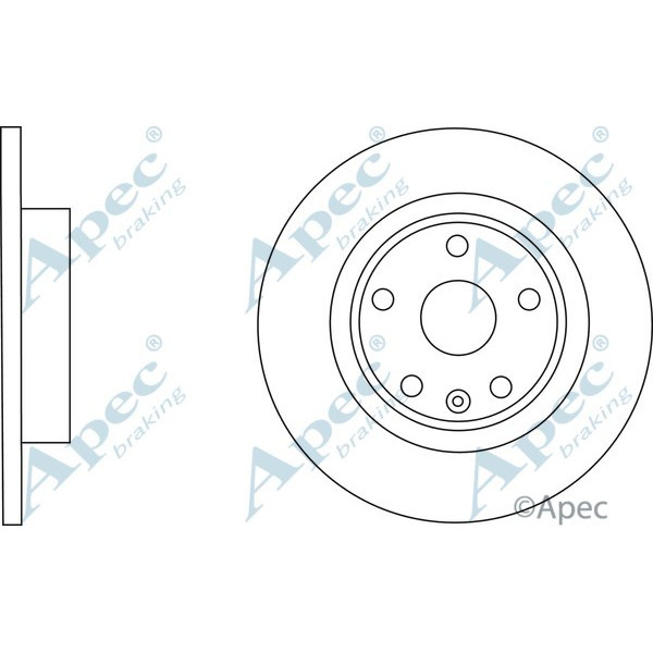 Apec Brake Disc image