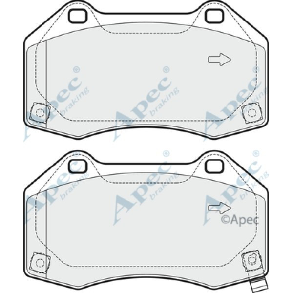 Apec Brake Pad image