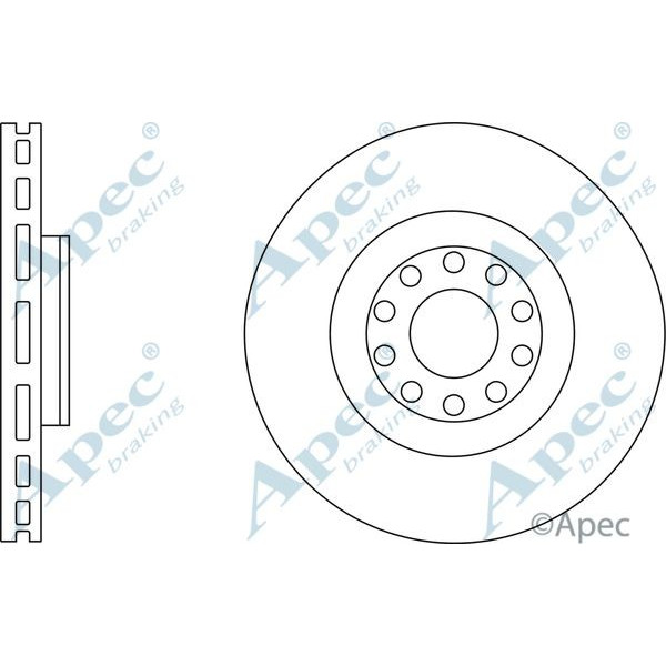 Apec Brake Disc image