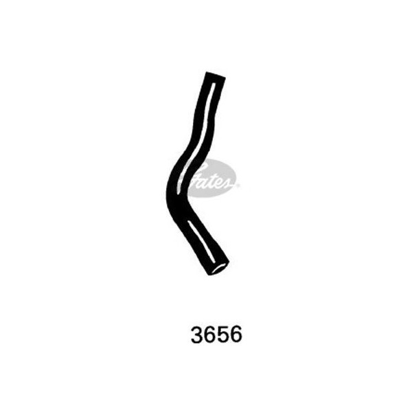 CURVED RADIATOR HOSE 240MMX18 image