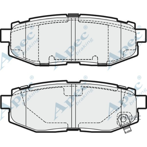 Apec Brake Pad image