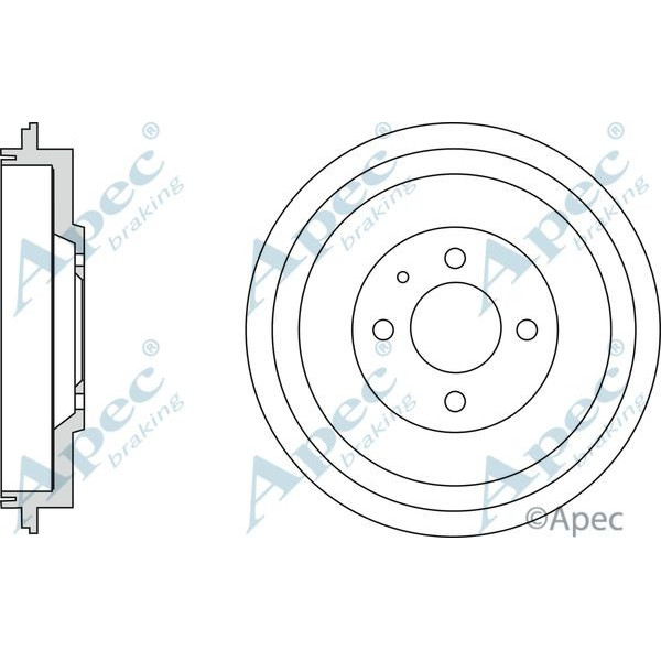 Apec Brake Drum image