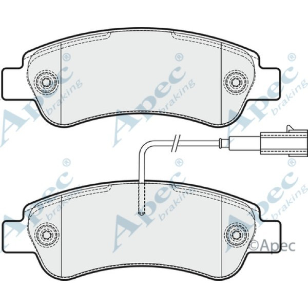 Apec Brake Pad image