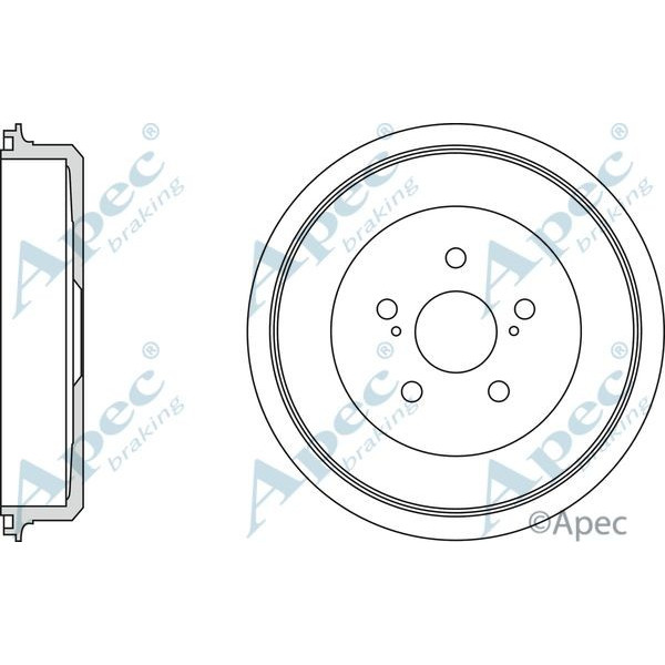 Apec Brake Drum image