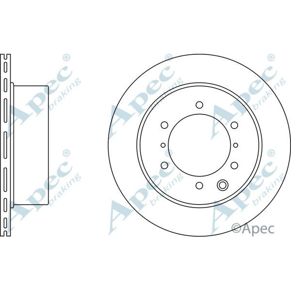 Apec Brake Disc image