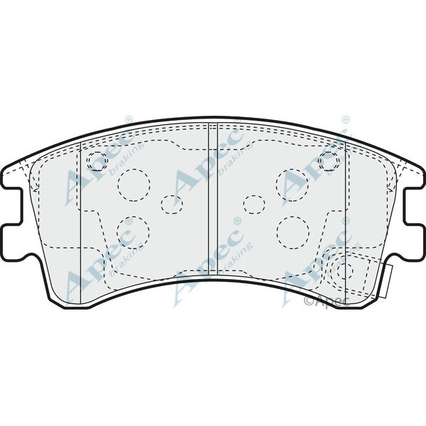 Apec Brake Pad image