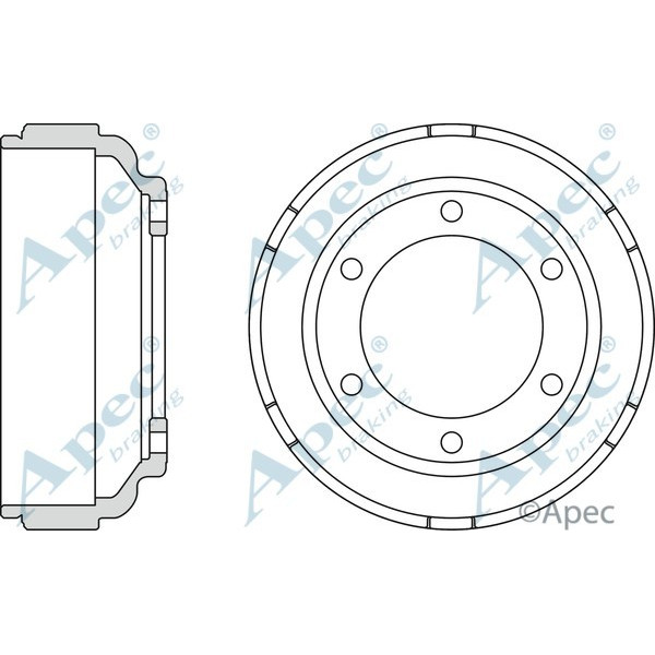 Apec Brake Drum image