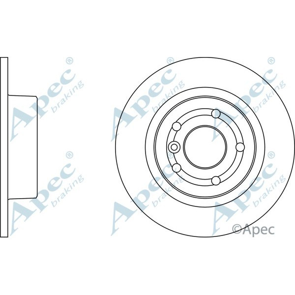 Apec Brake Disc image