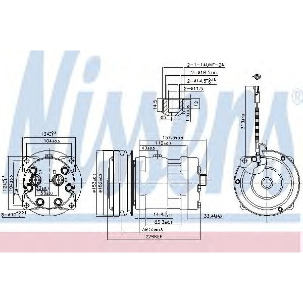 UNIVERSAL A/C-COMPRESSOR image