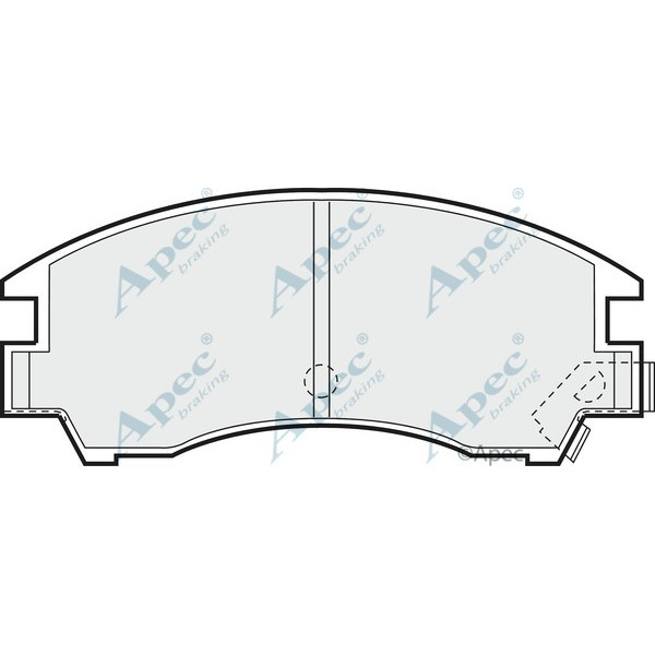 Apec Brake Pad image