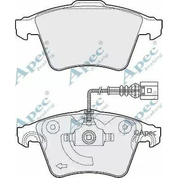 Apec Brake Pad image