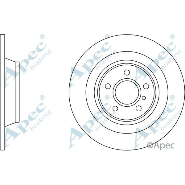 Apec Brake Disc image